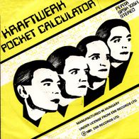 Kraftwerk - Pocket Calculator / Dentaku (1981) 45 single 7" Ungarn Pepita