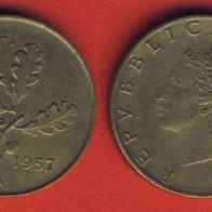Italien 20 Lire 1957