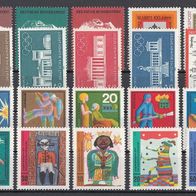 026) BRD 1968-1971 - 20 unbenutzte Briefmarken - Michel-Nr. siehe Beschreibung