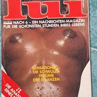 Männermagazin-Erotikmagazin Zeitung Erotik Lui Nr. 8 August 1982