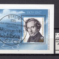 DDR 1984 Blockausgabe: 200. Geburtstag von Felix Mendelssohn Bartholdy Block 76 ESST