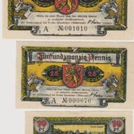 Altenkirchen-Westerwald-Notgeld-10-25-50-Pfennige von1921