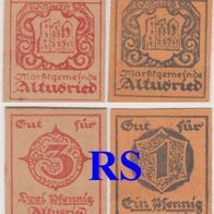 Altusried-Notgeld-1-2-Pfennige-1920 2-Stück