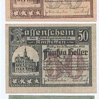 Amstetten-Notgeld-20-50-50 Pfennig von 1920