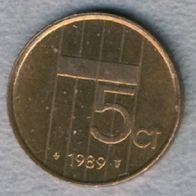 Niederlande 5 Cent 1989