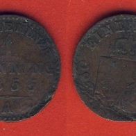 Preußen 1 Pfennig 1855