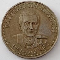 Medaille Die Bundespräsidenten der Bundesrepublik - Richard von Weizsäcker -