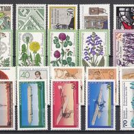 040) BRD 1976-1978 - 20 unbenutzte Briefmarken - Michel-Nr. siehe Beschreibung