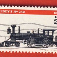 USA 1994 Dampflokomotiven Mi.2481 E Eddys No 242 gest,