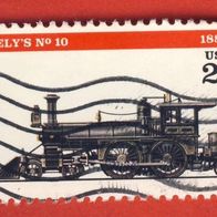 USA 1994 Dampflokomotiven Mi.2482 Elys No 10 gest