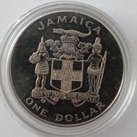 Jamaika 1 Dollar Fußballweltmeisterschaft 1982 in Spanien