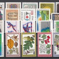 042) BRD 1979-1980 - 20 unbenutzte Briefmarken - Michel-Nr. siehe Beschreibung