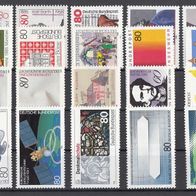 050) BRD 1985-1986 - 20 unbenutzte Briefmarken - Michel-Nr. siehe Beschreibung