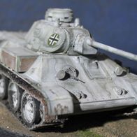 Maßstab 1:35 Dragon T 34 76 Beute gebaut und gealtert