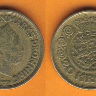 Dänemark 20 Kroner 1990