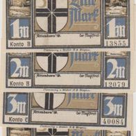 Attendorn-Notgeld 1-2-3-5-Mark-1922