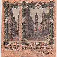 Augsburg-Notgeld 50-50-Pfennig 1918-Wz-und-Papier-Unterschied