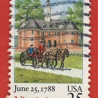 USA 1988 Mi.1987 Virginia gest.