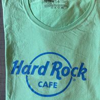 Hard Rock Cafe Hamburg - T-Shirt für Damen Gr. XL - mintgrün