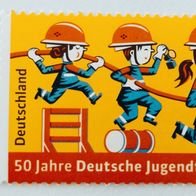 Bund, Michel Nr. 3099 postfrisch - 50 Jahre Deutsche Jugendfeuerwehr