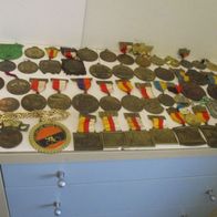 Be - Konvolut - Medaillen über 3 KG 1970/80/90er Jahre - Messing Kupfer Bronze