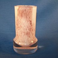 Friedrich Unterfang-Glas-Vase / Kerzenhalter, 70er Jahre