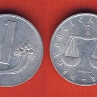 Italien 1 Lira 1955
