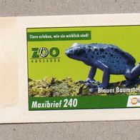 086) BRD - Privatpost - Frosch - Blauer Baumsteiger (Dendrobates tinctorius)