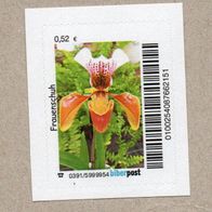 087) BRD - Privatpost biberpost - Orchidee Frauenschuh