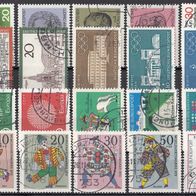 085) BRD 1969-1970 - 20 benutzte Briefmarken used - Michel-Nr. siehe Beschreibung