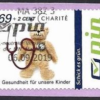 Privatpost, pinmail, Charite´, Wertstufe: 0,69 + 2 Cent EUR, gebraucht