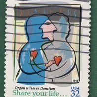 USA 1998 Mi.2997 Organspende gest.