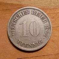 10 Pfennig 1907 G