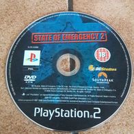 PS2 PlayStation 2 State Of Emergency 2 - Ohne Box
