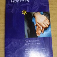 CD-Karte: Franziska - mit dem biblischen Text aus Lukas 2 und einem Weihnachtslied