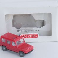 Wiking 609 01 Mercedes-Bentz 230 G Ziegler Vorausrüstwagen Feuerwehr 609/4