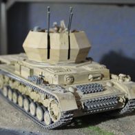 Maßstab 1:35 Tamiya Wirbelwind gebaut und gealtert geplant