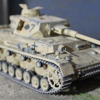 Maßstab 1:35 Italeri Panzer IV F2 Afrika gebaut und gealtert