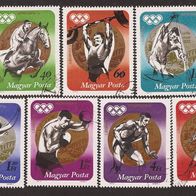 Ungarn - olymp. Sommerspiele 1972 in München Mi.-Nr. 2847-2853 gest. (674)