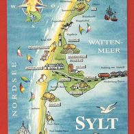 Sylt Karte nicht gel. (937)