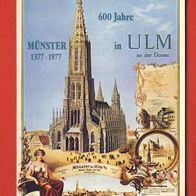 Ulm 600 Jahre Ulmer Münster - Jubiläumsansichtkarte. nicht gel.(944)