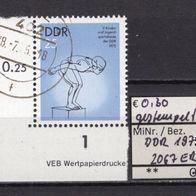 DDR 1975 Kinder- und Jugendspartakiade, Berlin MiNr. 2067 gestempelt Eckrand