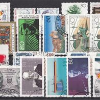 123) BRD 1987-1988 - 20 benutzte Briefmarken used - Michel-Nr. siehe Beschreibung