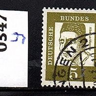 K671 BRD Bundesrepublik Mi. Nr.347 y -s Albertus Magnus o