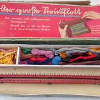 Der große Strickflott * Handarbeitsgerät 40er J. von Spear & Söhne * Spiel