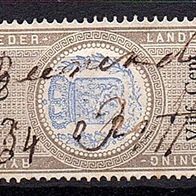 K698 Niederlande Plakzegel 5 Cent Ausgabe ca. 1875