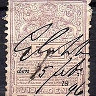 K699 Niederlande Plakzegel 5 Cent Ausgabe ca. 1896