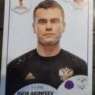 Bild 34 " Igor Akinfeev " - Russland - Pannini Fussball WM 2018