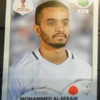 Bild 61 " Mohammed Al - Beraik " - Saudi Arabien - Pannini Fussball WM 2018