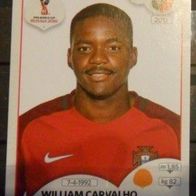 Bild 124 " William Carvalho " - Portugal - Pannini Fussball WM 2018